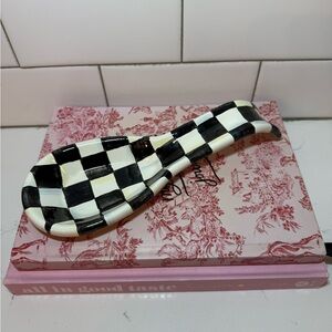 MacKenzie-Childs Courtly Check Spoon Rest